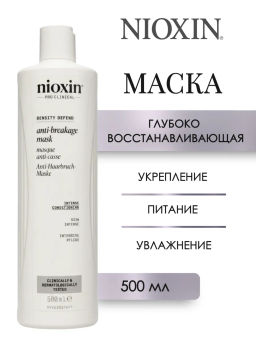 -11% Маска 3D Intensive для глубокого восстановления волос, 500 мл Nioxin