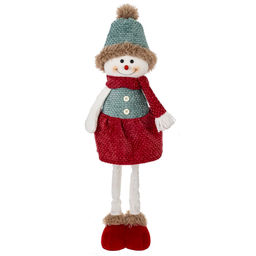 Игрушка набивная "Снеговик", L23 W14 H64/42 см, 2в.
