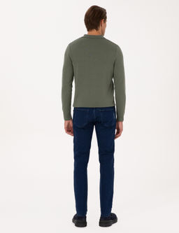 Petrol Slim Fit Jean Pantolon