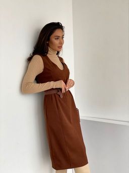 Сарафан базовый с разрезом - Martichelli фото 12