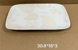 Блюдо прямоугольное 30,8х18 см / A12-25 /уп 22/