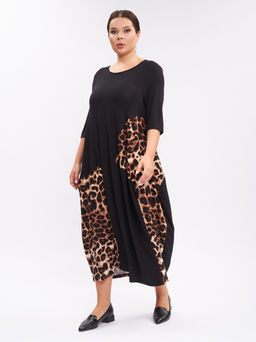 Платье со вставками PP25303LEO21