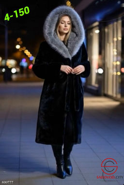 Шуба женская из искусственного меха