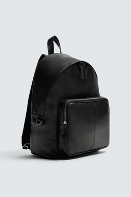 LEATHER BACKPACK - Zara фото 10