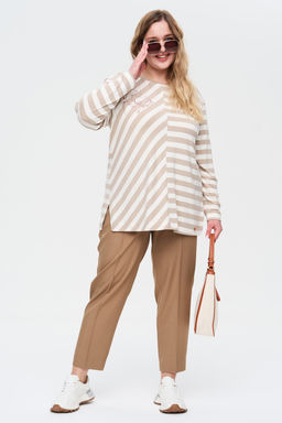 Лонгслив Фросси бежевый - Intikoma фото 8