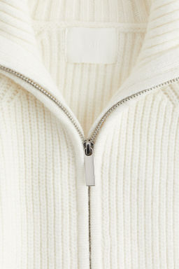 Jersey en punto de canale con media cremallera - H&m фото 9