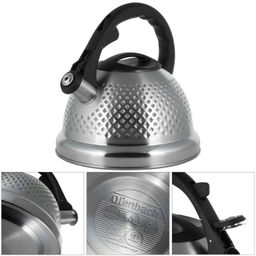 Чайник нерж. 2,7 л со свистком , арт. 100306