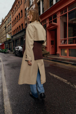 LONG TRENCH COAT - Zara фото 5