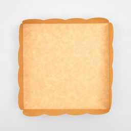 Цена за 10 шт. Коробка для печенья, «Горох», крафт 12×12×3 см