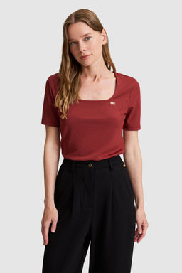 Kad_n Vi_ne Kare Yaka Basic Ti__rt - U.s. polo assn фото 3