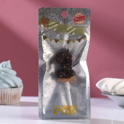 Свеча в торт «Шоколадная глазурь», цифра 3, 3.8 см