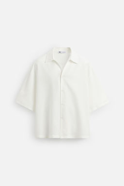RELAXED FIT FLOWING SHIRT - Zara фото 7