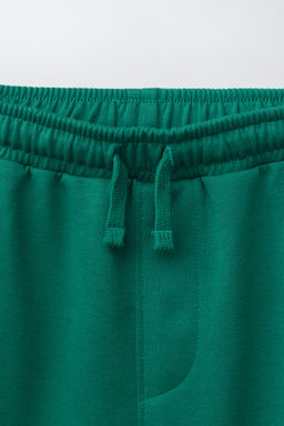 CONJUNTO CAMISETA Y BERMUDA INTERLOCK / Verde - Zara фото 7