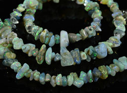 Бусы из Опала галтовка 45см, 12,2г