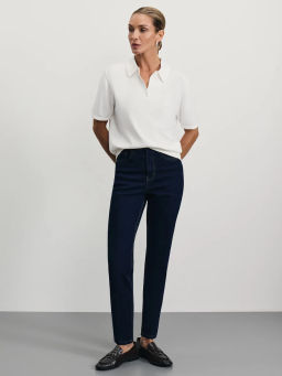 Джинсы mom fit с высокой посадкой / Zarina