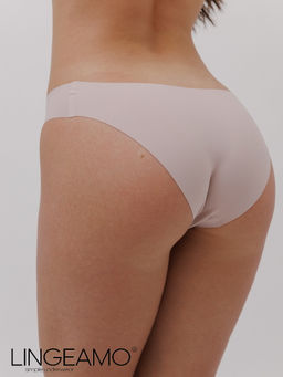 Бесшовные трусы слипы Lingeamo пудровый ВР-01 (102) фото 5
