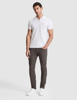 Kahverengi Slim Fit Jean Pantolon