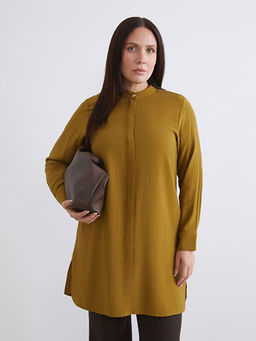 Hakim Yaka Dokulu Kad?n G?mlek Tunik