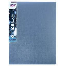 Expert Complete Trend ICEberries Папка на 2 О-кольцах A4 700 мкм 25 мм лён 1 шт. d - 20 мм голубика EC211320071