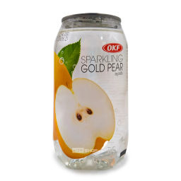 Напиток газированный со вкусом груши Sparkling Gold Pear OKF, Корея, 350 мл Акция