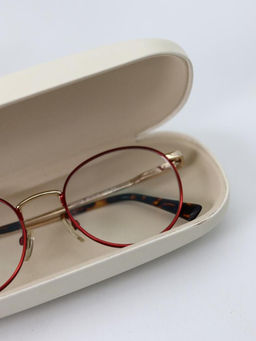 Чехол для очков GIRLY "Enjoy life its delicious", yellow