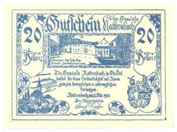 20 геллеров 1920 года Австрия  Нотгельд