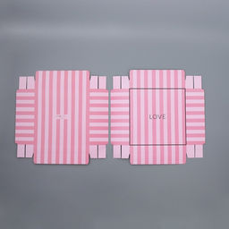 Коробка подарочная для цветов с вазой и пластиковыми окнами складная, упаковка, Love, 23 х 30 х 23 см - Дарите счастье фото 4