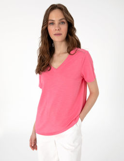 Pembe Regular Fit Ti__rt
