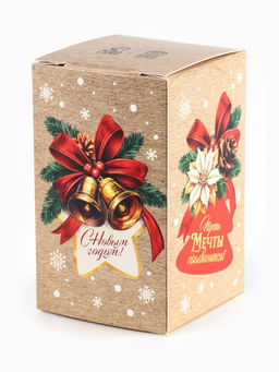 Крем-мёд Новый год 2026, с кусочками клубники и кедровым орехом, набор 2 шт. ? 30 г - Фабрика счастья фото 6