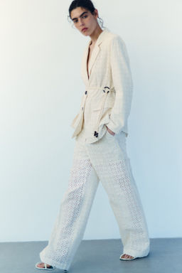 Pantal?n sastre con bordado ingl?s - H&m фото 2