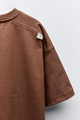 PLAIN HEAVY WEIGHT T-SHIRT - Zara фото 8