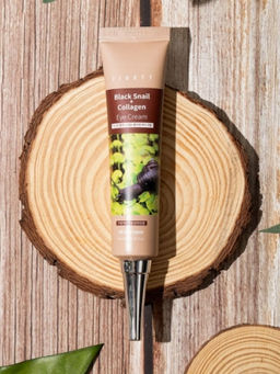 Jigott Крем для кожи вокруг глаз с коллагеном и экстрактом черной улитки / Black snail + Collagen Eye Cream, 40 мл