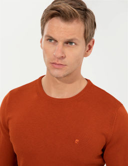 Bak_r Slim Fit Bisiklet Yaka Basic Triko Kazak - Pierre cardin фото 2