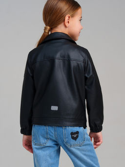 PlayToday / Куртка из экокожи для девочки  фото 4