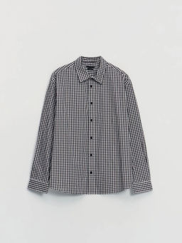 Рубашка в клетку relax fit / Zarina