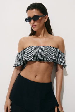 Top de bikini bandeau - H&m фото 5