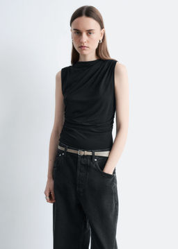 Top de punto drapeado - H&m фото 8