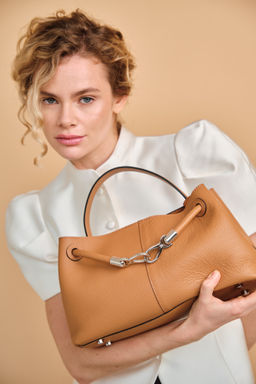 Сумка Ties DBR 31185 коричневый лист