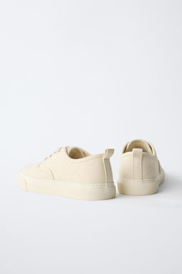 LACE-UP PLIMSOLLS - Zara фото 13
