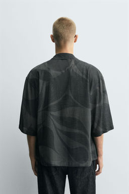 VISCOSE/LINEN SHIRT - Zara фото 3