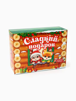 Сладкий детский новогодний подарок Зверята, конфеты + письмо Деда Мороза, 300 г - Фабрика счастья фото 6