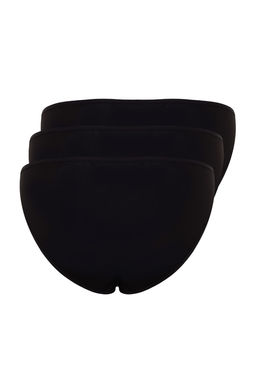 Trendyolmilla Siyah 3lu Paket Pamuklu Klasik Orme Kulot THMAW24KU00007  фото 6