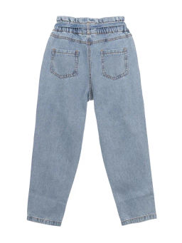 PlayToday / Брюки текстильные джинсовые для девочек  фото 6