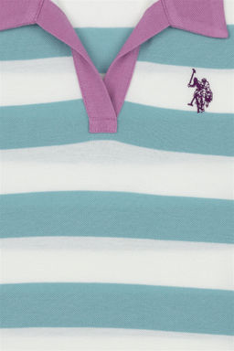 Мятная футболка для девочки Неожиданная скидка в корзине - U.s. polo assn фото 3
