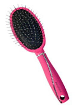 Rama Rose Расческа массажная для волос K9551SH-T, пластик, в ассортименте, 25 см  фото 3