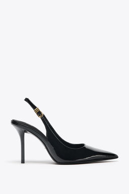 METAL BUCKLE HEELS - Zara фото 5