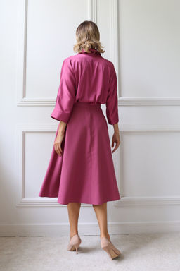 Юбка миди со складкой - Looklikecat фото 4