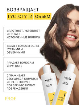 Маска Система 1 для натуральных волос с тенденцией к истончению, 100 мл Nioxin  фото 3