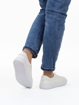 03-C935-9 MILK Кеды женские (натуральная кожа)