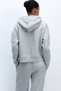 Sudadera con capucha y motivo de texto - H&m фото 3